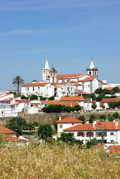 Krajina arronches vesnice, Portugalsko. — Stock fotografie