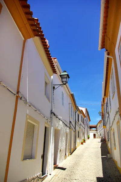 Rua da aldeia de Alegrete, Portugal . — Fotografia de Stock