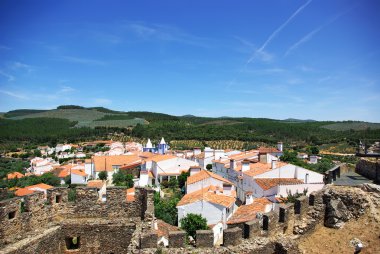 Landscape of Alegrete village, Portugal. clipart