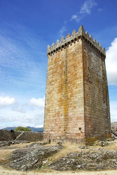 Melgaço slott i norra portugal. — Stockfoto