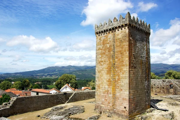 Schloss von melgaco im norden portugals. — Stockfoto
