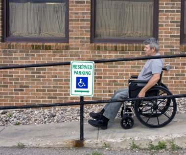Wheelchair ramp clipart