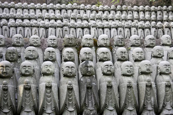 Jizo αγάλματα — Φωτογραφία Αρχείου