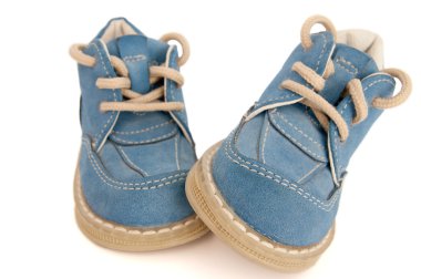 Baby shoes clipart