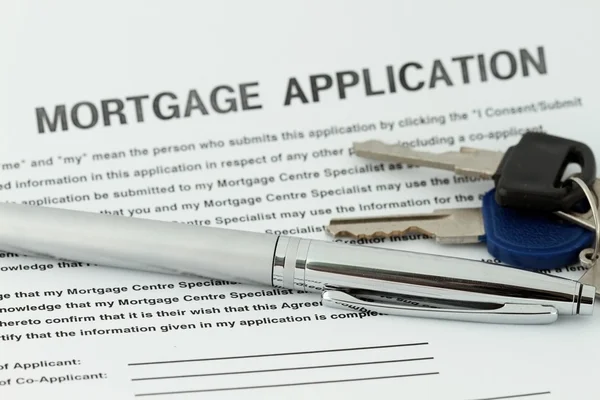 Mortgage Application — Stock Photo, Image