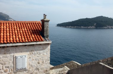 Dubrovnik'in eski şehir evi