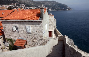 Dubrovnik'in eski şehir evi