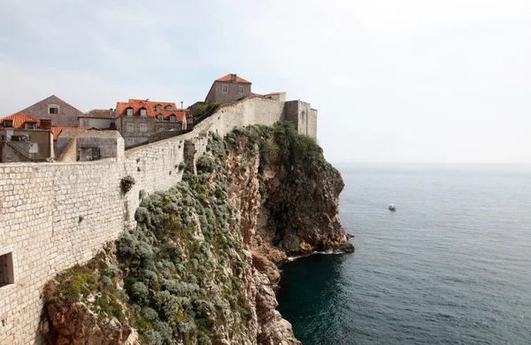 Stadsmuren i Dubrovnik — Stockfoto
