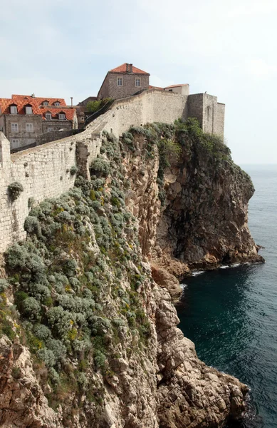 Stadsmuren i Dubrovnik — Stockfoto