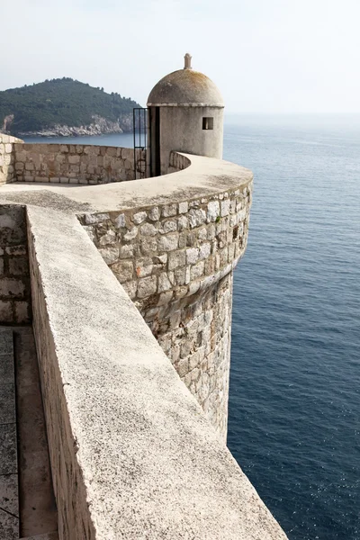 Mirador, Dubrovnik fortaleza muralla de la ciudad —  Fotos de Stock