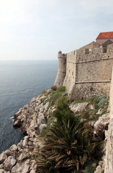 Dubrovnik muralhas da cidade — Fotografia de Stock