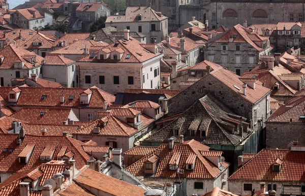 Toits rouges de Dubrovnik — Photo