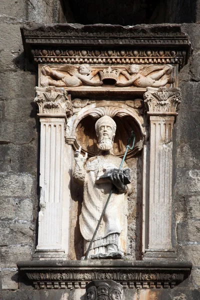 Blaise святого покровителя Дубровника — стокове фото