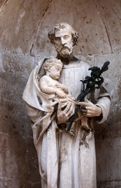 Saint Joseph, Dubrovnik cathedral — Stock Photo, Image