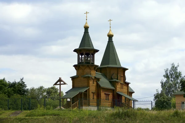 Antigua iglesia de madera —  Fotos de Stock