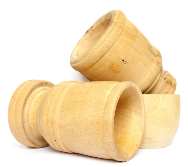 Wooden goblets — Stock Photo, Image