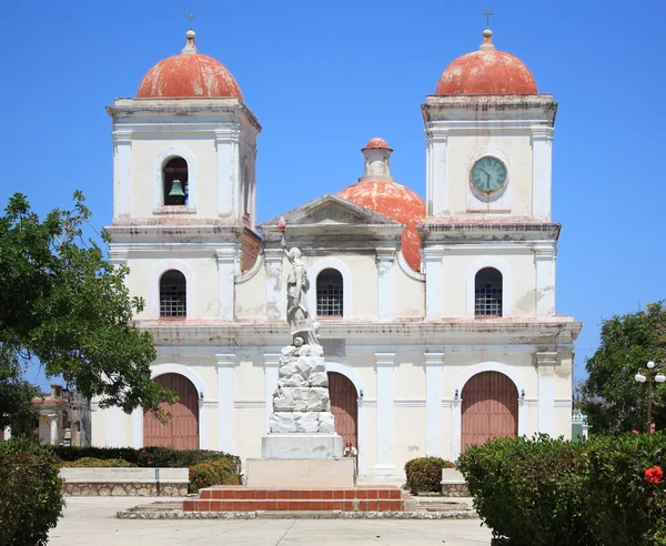 Kościół San fulgencio w gibara, Kuba. — Zdjęcie stockowe