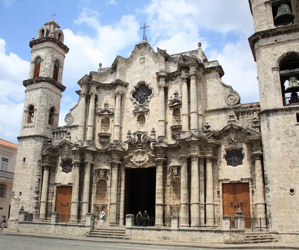 쿠바, 하바나 대성당 로열티 프리 스톡 사진