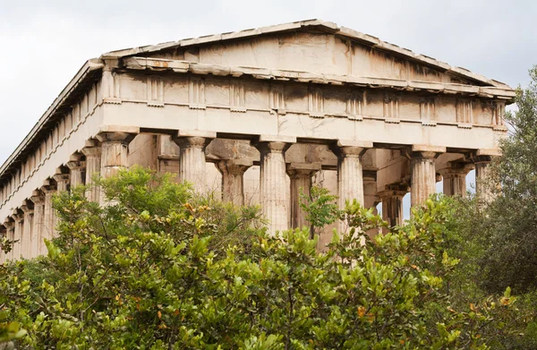 Templo de Hephaistos (Hephaisteion) no agora antigo, Atenas — Fotografia de Stock