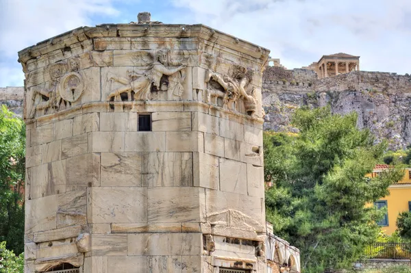 Horologion Aten (torn vindar), Grekland (hdr) — Stockfoto