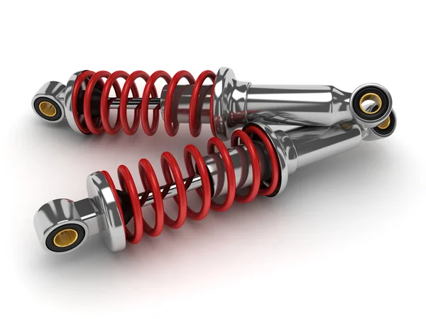 Shock absorber car — Stock Photo, Image