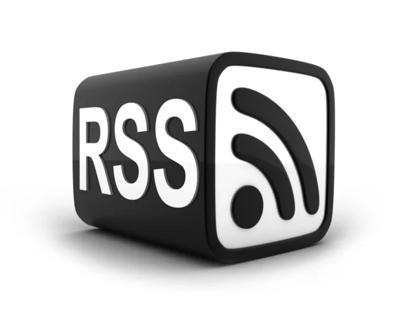 Cube RSS — Fotografie, imagine de stoc