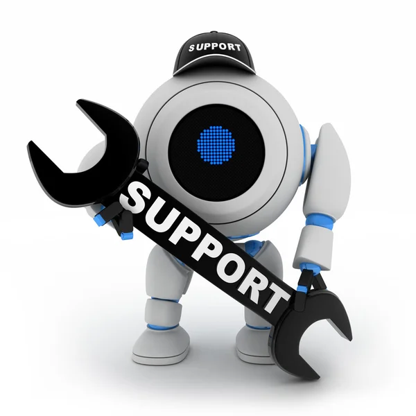 Robot support — Stock Photo, Image