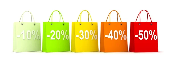 Bag discount — Stock Photo, Image