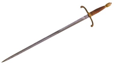 Medieval longsword clipart
