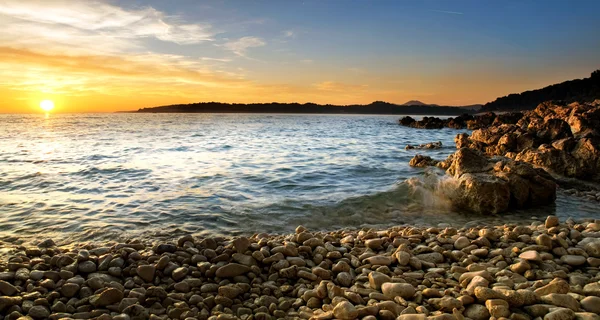 Adriatische Kieselsteine — Stockfoto