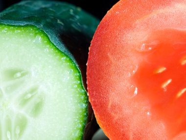 salatalık ve domates