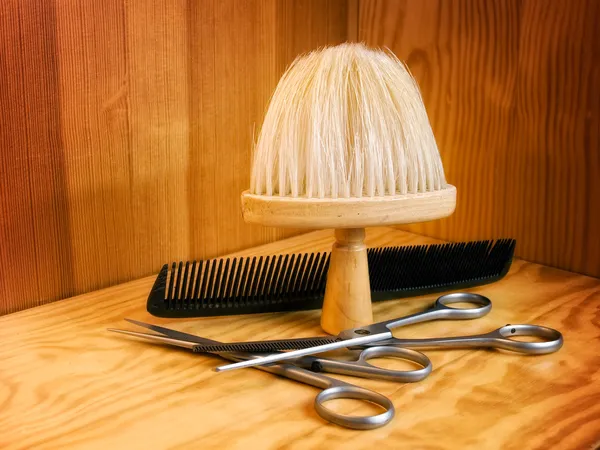Accesorios para corte de cabello — Foto de Stock