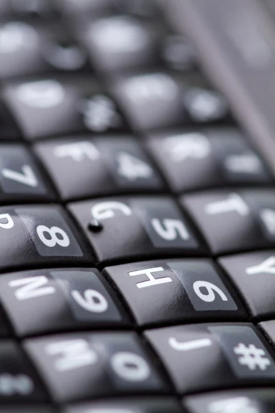 Qwerty keypad from cellphone — Stock Photo, Image