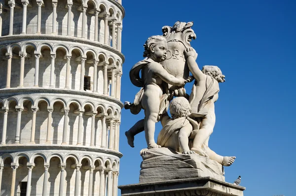 Fontana dei dayamıyor (Pisa) — Stok fotoğraf