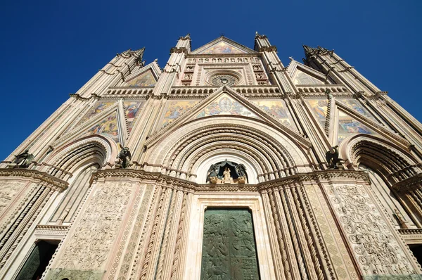 Katedralen i Orvieto - Stock-foto