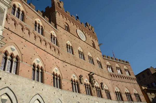 Palazzo Comunale (Siena) — Stock Photo, Image