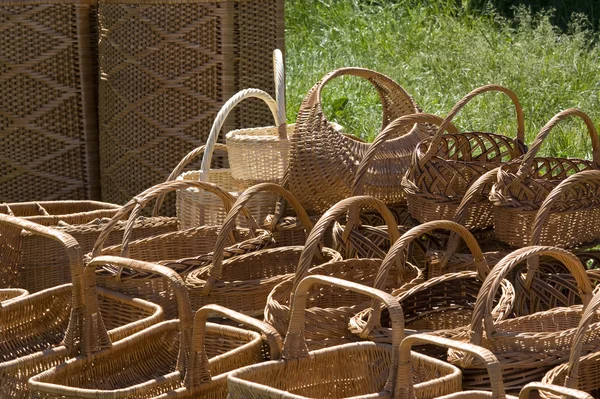 Handmade baskets — Stock Photo, Image