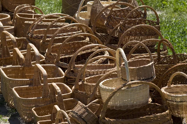 Handmade baskets — Stock Photo, Image