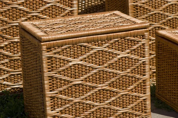 Wicker basketry — Stock Photo, Image