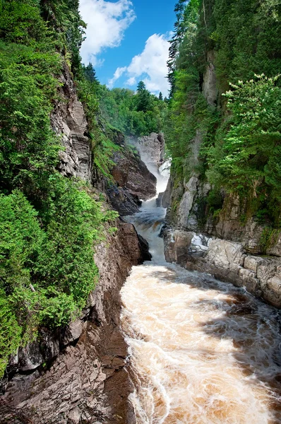 Canyon Ste-Anne, Quebec, Canadá — Fotografia de Stock