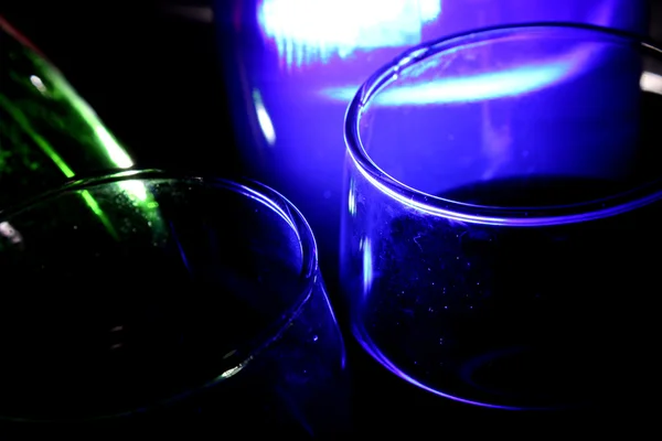 Party Glasses Background — Stock Photo, Image