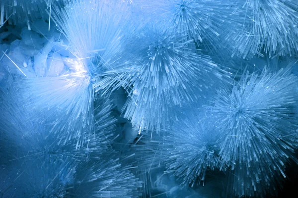 Sfondo cristalli blu — Foto Stock
