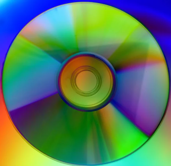 カラフルな cd の背景 — ストック写真
