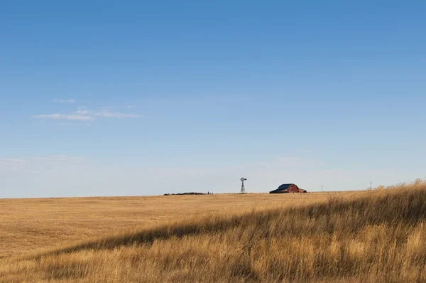 Distante Wyoming Barn — Foto Stock