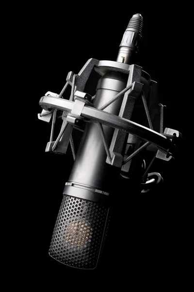 Επαγγελματικό μικρόφωνο στούντιο — Φωτογραφία Αρχείου