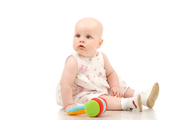 Oturma bebek — Stok fotoğraf