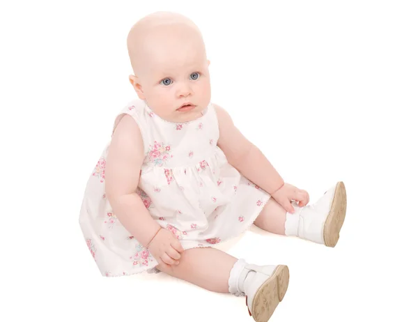 Oturma bebek — Stok fotoğraf