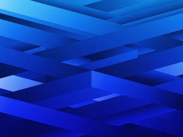 Blå abstrakta geometriska linjer bakgrund. — Stock vektor
