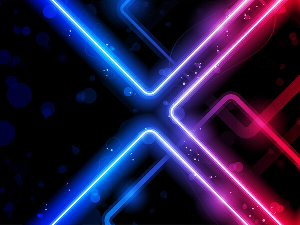 Rainbow Lines Фоновый неоновый лазер
