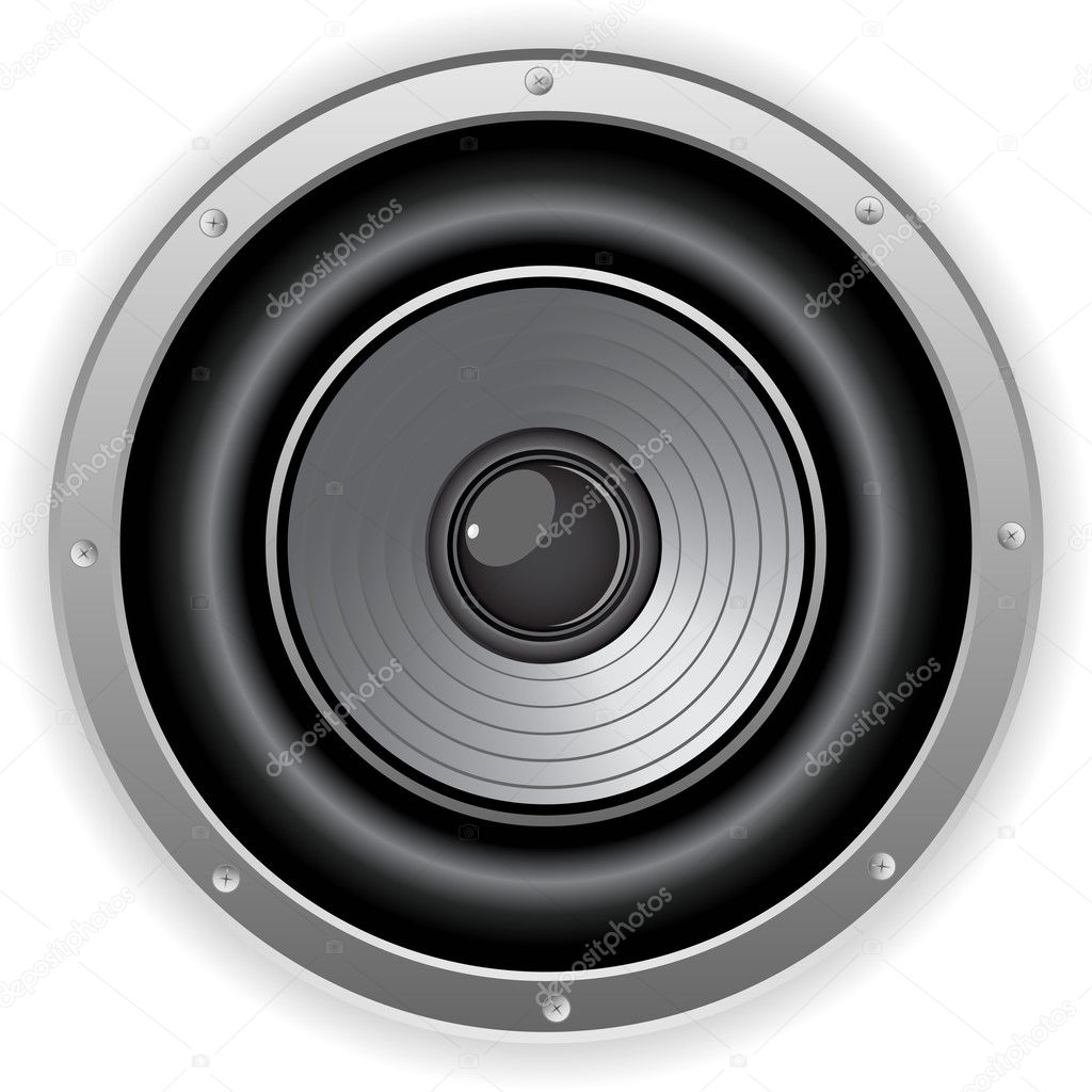 Round Isolated Sound Speaker